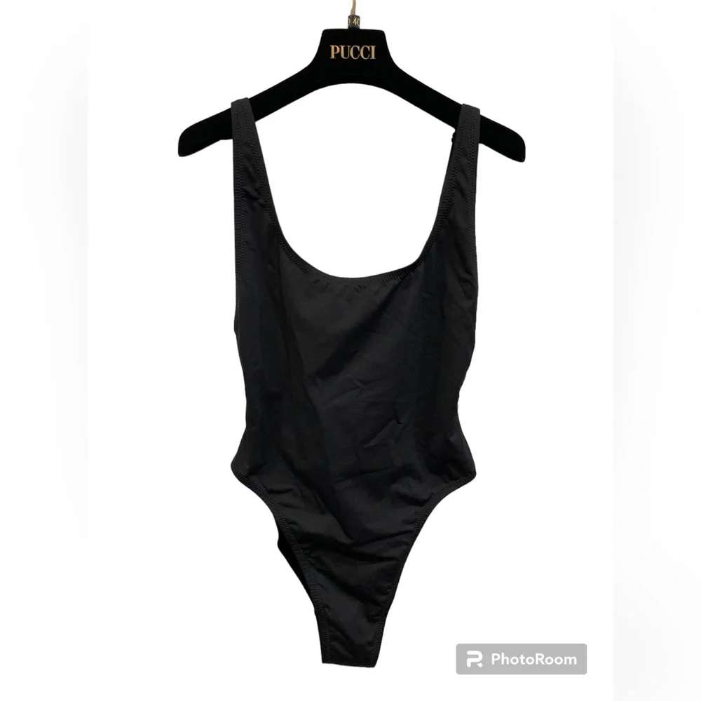 Skims NWT Black Swim Scoop Neck One Piece SZ XS, S, M, L - Picture 4 of 13
